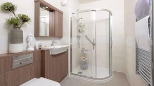 Typical Shower Room - click for photo gallery